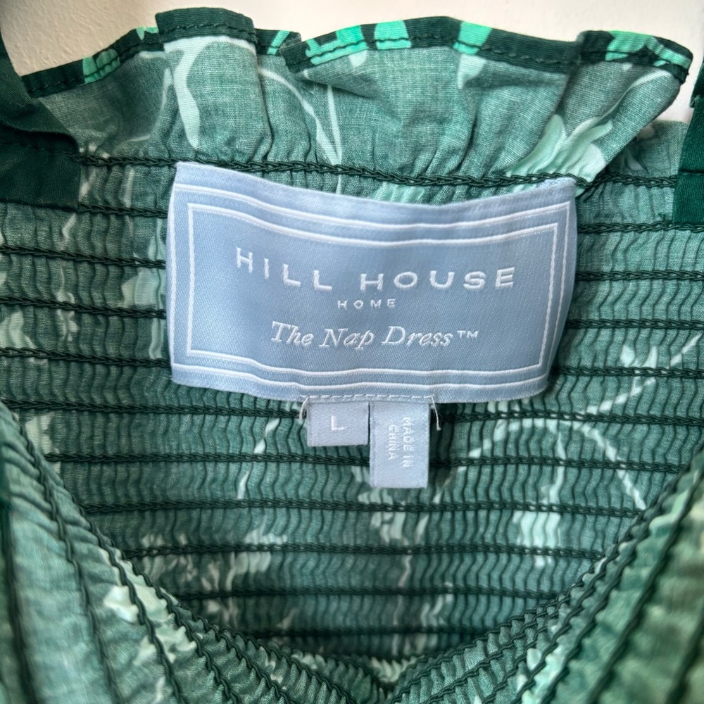 Hill House Green Floral Midi Dress - Picture 6 of 8